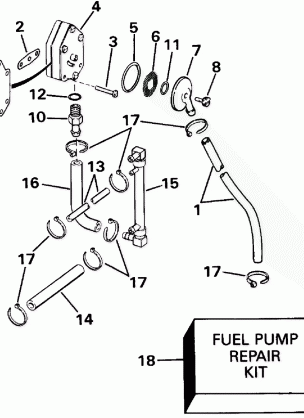 FUEL PUMP - 88 MODELS LATE PRODUCTION