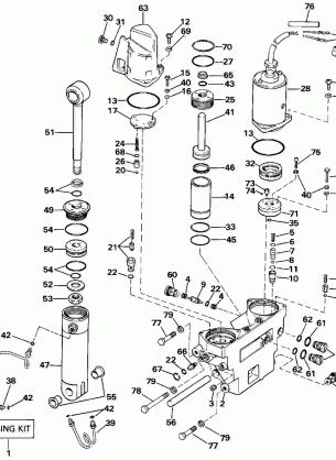 POWER TRIM / TILT HYDRAULIC ASSEMBLY