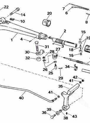 STEERING AND SHIFT HANDLE