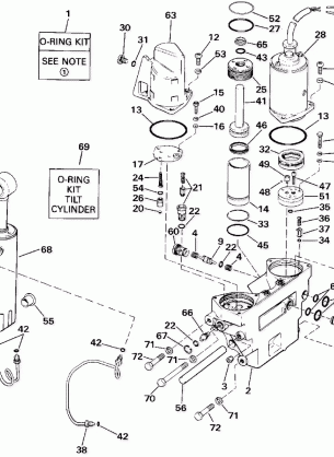 POWER TRIM / TILT HYDRAULIC ASSEMBLY