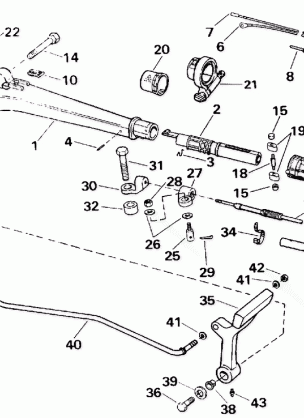 STEERING AND SHIFT HANDLE