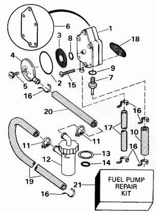 FUEL PUMP - LATE PRODUCTION