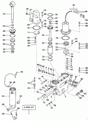 POWER TRIM / TILT HYDRAULIC ASSEMBLY