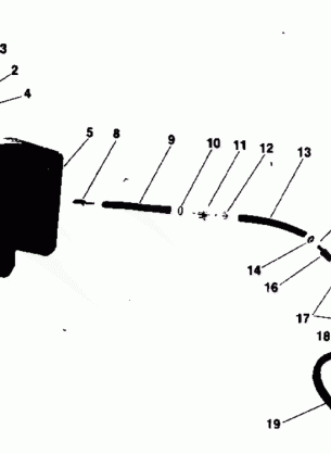 FUEL TANK & HOSE ASSEMBLY