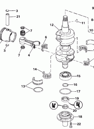 CRANKSHAFT & PISTON