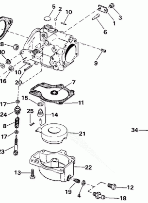 CARBURETOR - ALL 25 & 40 MODELS