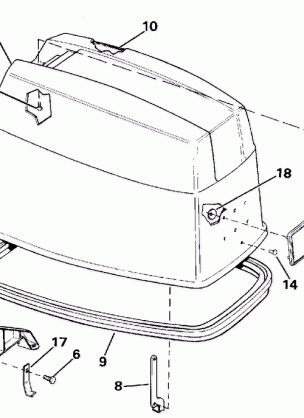 ENGINE COVER - JOHNSON