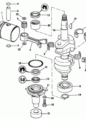 CRANKSHAFT & PISTON