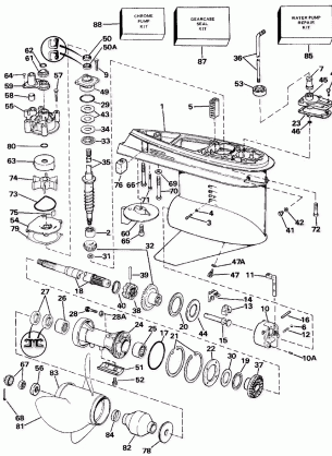 GEARCASE - 140TX STANDARD ROTATION