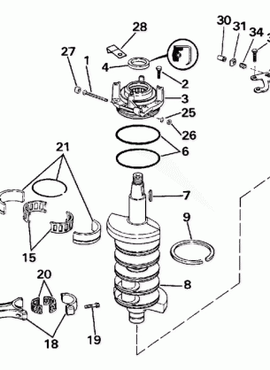 CRANKSHAFT & PISTON