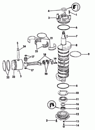 CRANKSHAFT & PISTON