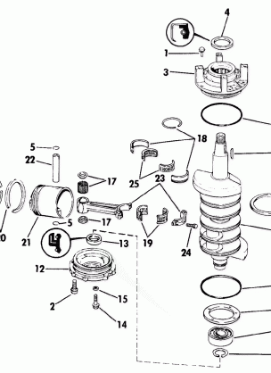 CRANKSHAFT & PISTON