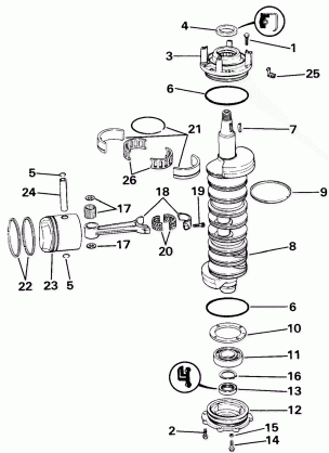 CRANKSHAFT & PISTON