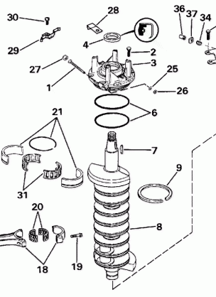 CRANKSHAFT & PISTON