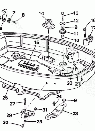 LOWER ENGINE COVER