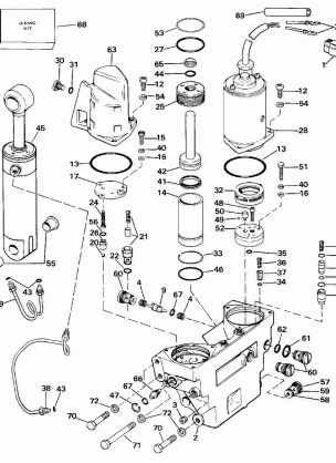 POWER TRIM / TILT HYDRAULIC ASSEMBLY