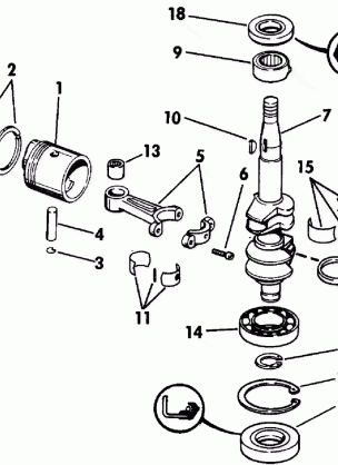 CRANKSHAFT & PISTON