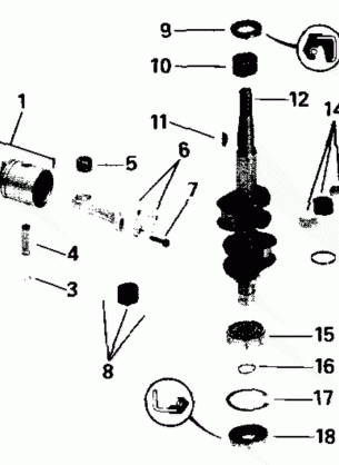 CRANKSHAFT & PISTON