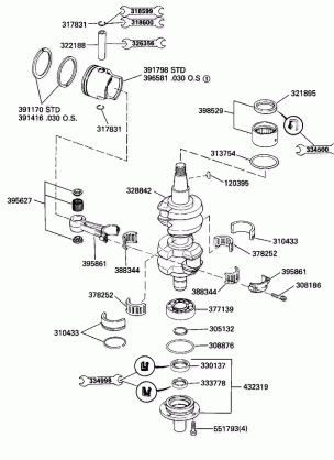 CRANKSHAFT & PISTON