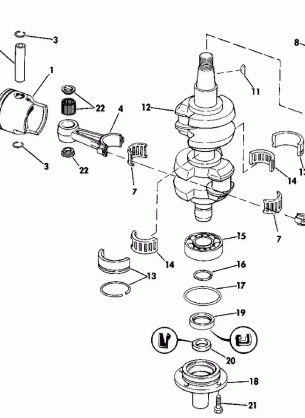 CRANKSHAFT & PISTON