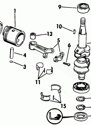 CRANKSHAFT & PISTON