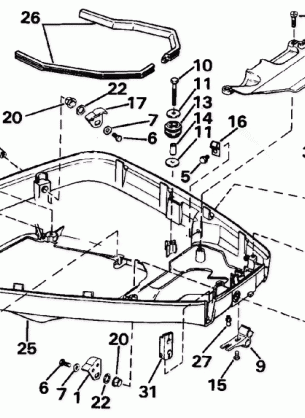 LOWER ENGINE COVER