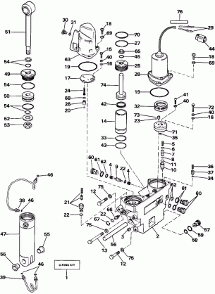 POWER TRIM / TILT HYDRAULIC ASSEMBLY