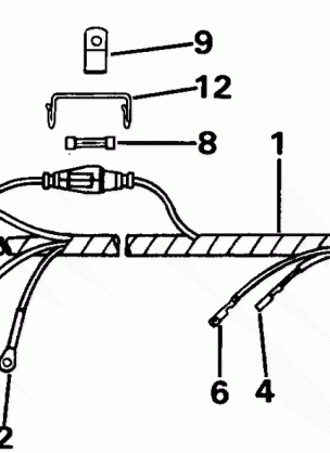 CABLE ASSEMBLY - REMOTE ELECTRIC MODELS