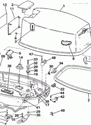 ENGINE COVER - JOHNSON