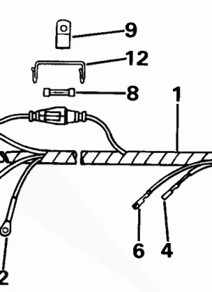 CABLE ASSEMBLY - REMOTE ELECTRIC MODELS