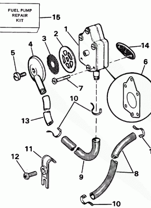 FUEL PUMP AND FILTER