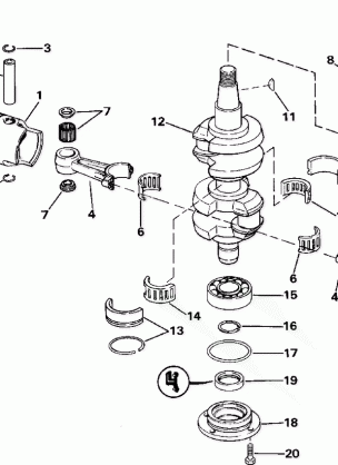 CRANKSHAFT & PISTON