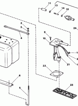 VRO OIL TANK KIT-1.8 GALLON