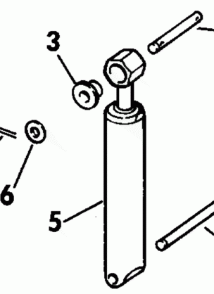 TILT AID CYLINDER