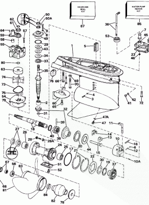 GEARCASE - 140TX STANDARD ROTATION