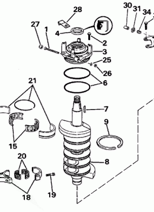 CRANKSHAFT & PISTON