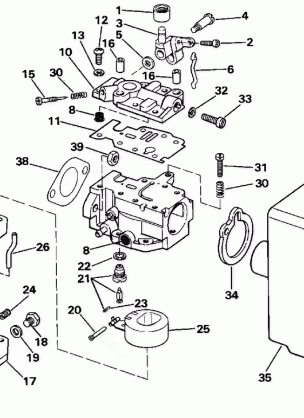 CARBURETOR LATE PRODUCTION