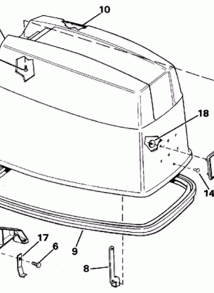 ENGINE COVER - JOHNSON