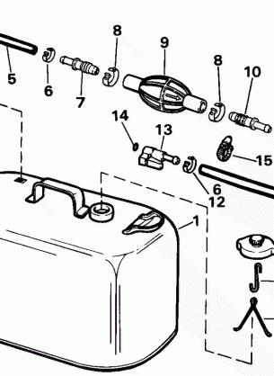 FUEL TANK WITHOUT GAUGE