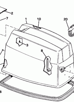 ENGINE COVER - JOHNSON