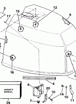 ENGINE COVER - JOHNSON