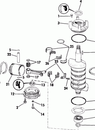 CRANKSHAFT & PISTON