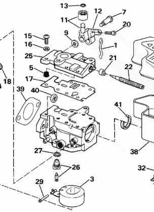 CARBURETOR LATE PRODUCTION