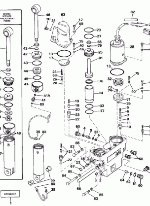 POWER TRIM / TILT HYDRAULIC ASSEMBLY