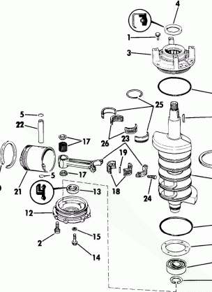 CRANKSHAFT & PISTON