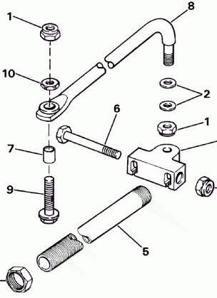 DUAL CABLE STEERING CONNECTOR KIT - PARALLEL ENTRY - 200STL