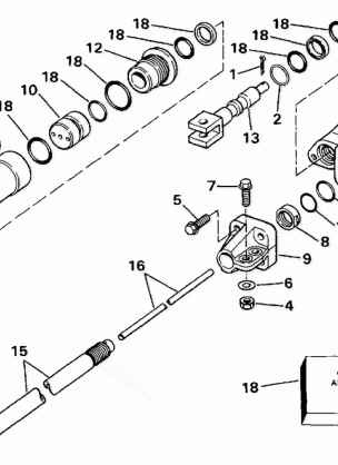 CYLINDER & VALVE ASSEMBLY