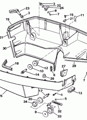 LOWER ENGINE COVER