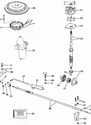 COUNTER ROTATION PARTS