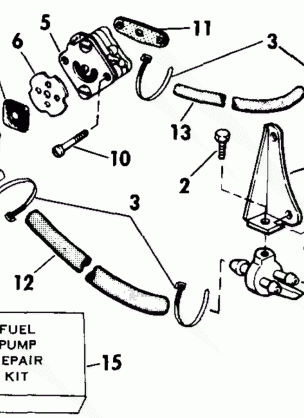 FUEL PUMP - BRH MODELS ONLY